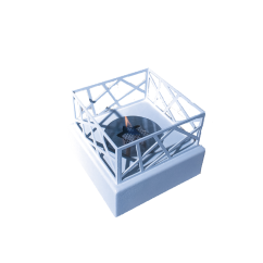 Настольный биокамин Firezo Lotus White, стандарт