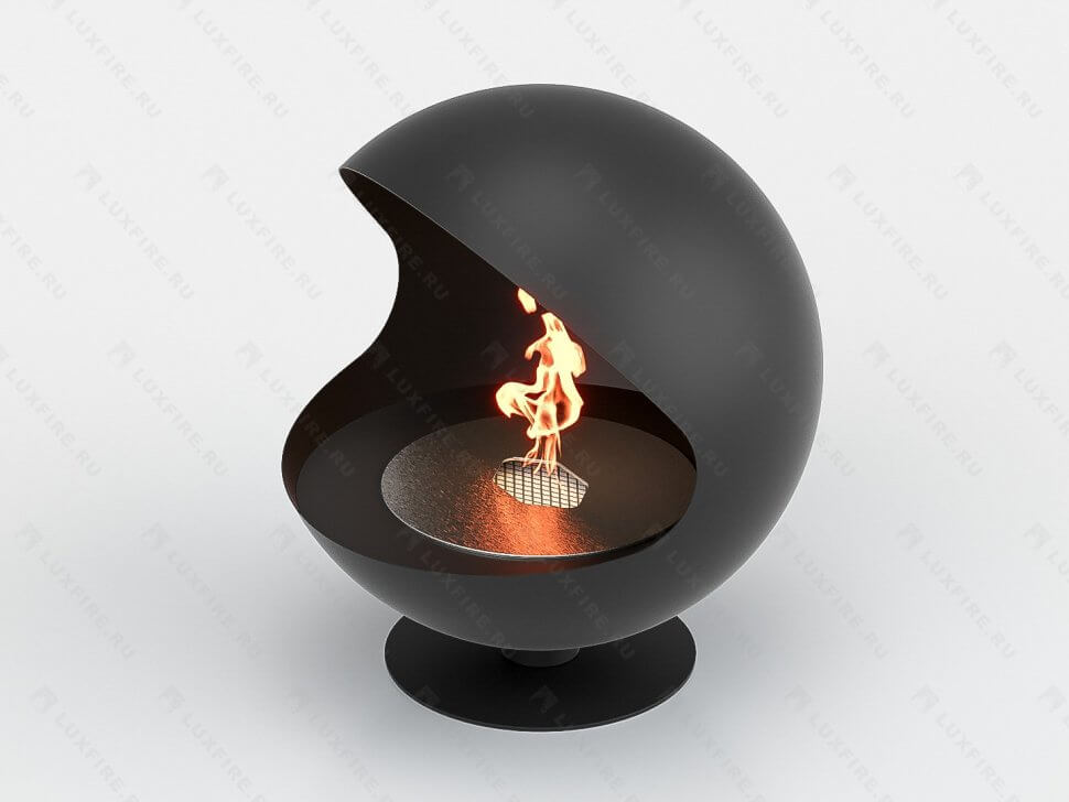 Вращающийся настольный биокамин Lux Fire Джоник