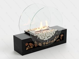 Напольный биокамин Lux Fire Рональдо